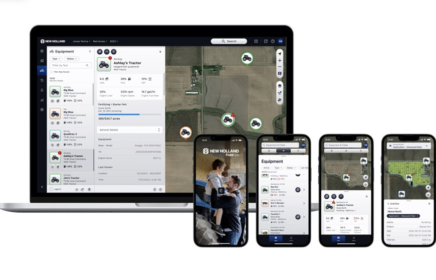 New Holland introduces digital technology enhancements for customers worldwide